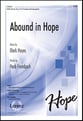 Abound in Hope SATB choral sheet music cover